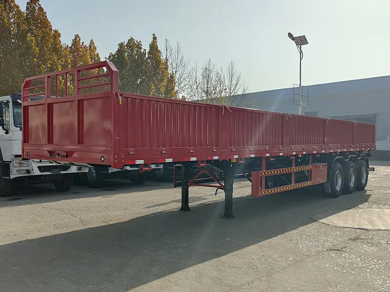 3 Axles Sidewall Semi Trailer